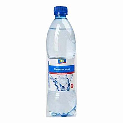 Вода питьевая минеральная Aro среднегазированная столовая 0,5 л