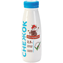 Снежок Пестравка кисломолочный йогуртный 2.5%