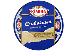 Сыр плавленый President Сливочный 45% 140 г