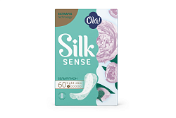 Прокладки ежедневные Ola Silk Sense Light белый пион стринг-мультиформ 60 шт