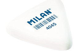 Ластик Milan 4045 каучуковый треугольный 39x34x9 мм (К)