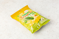 Флайчипсы кукурузно-рисовые «3 сыра и зеленый лук»