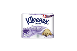 Бумага туалетная Kleenex Premium Comfort 4-слойная 4 рулона