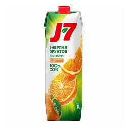 Сок J7 апельсин с мякотью 0,97 л
