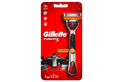 Бритва Gillette Fusion Power с элементом питания+1 сменная кассета