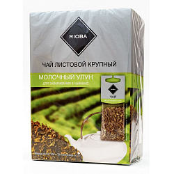 Чай зеленый Rioba Молочный улун для заваривания в чайнике в пакетиках 5 г х 20 шт