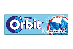 Жевательная резинка Orbit Сладкая мята 13,6 г