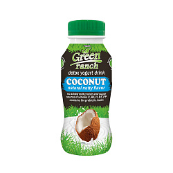 Напиток кокосовый Детокс на йогуртовой закваске | 250 мл | Green Ranch. Основа здоровья Уфа. Доставка продуктов.