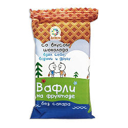 Вафли со вкусом шоколада | 32 г | Диа-Веста. Основа здоровья Уфа. Доставка продуктов.