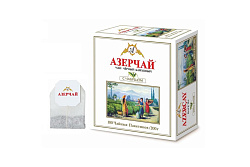 Чай черный Азерчай с чабрецом пакетированный 100х2 г