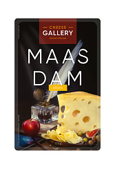 Сыр Cheese Gallery Маасдам нарезка 45%