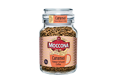 Кофе растворимый Moccona с ароматом карамели 95 г