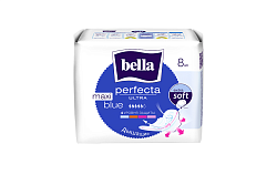 Прокладки гигиенические Bella perfecta ultra maxi blue впитывающие 8 шт