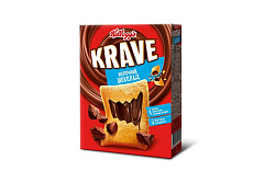 Готовый завтрак Kellogg's Krave Хрустящие подушечки c нежной шоколадно-молочной начинкой 220 г
