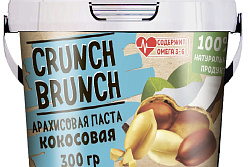 Арахисовая паста Crunch Brunch Кокосовая 300 г