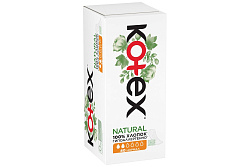 Прокладки ежедневные Kotex Natural Normal Organic 40 шт
