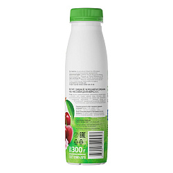 Йогурт питьевой ЭкоНива вишня-черешня-семена чиа 2,5% БЗМЖ 300 мл