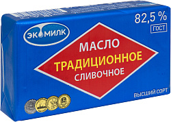 Масло сливочное Экомилк Традиционное 82.5%