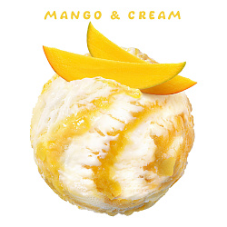 Мороженое пломбир Monterra манго-сливки 480 мл