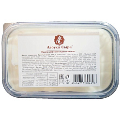 Масло сливочное Азбука Сыра Крестьянское 72.5%