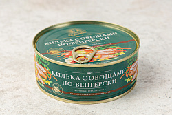 Килька обжаренная в томатном соусе «По-Венгерски», 240 г