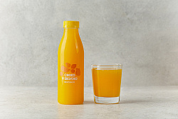 Сок апельсиновый свежевыжатый, 500 мл