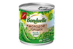 Зеленый горошек Bonduelle молодой 400 г