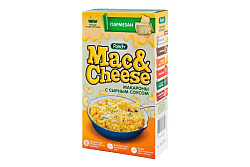Макаронные изделия Foody Mac&Cheese с вложением соуса Сырный Пармезан 143 г
