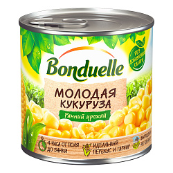 Консервированная Кукуруза Bonduelle Молодая ранний урожай 170 г