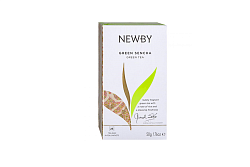 Чай зеленый Newby Зеленая Сенча пакетированный 25х2 г