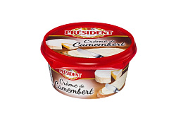 Сыр плавленый President Creme de camembert 50% 125 г