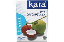 Молоко кокосовое Kara 64% жирность 17% Тетра Пак 200 мл