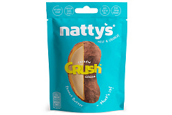Драже Nattys Crush Cashew c кешью в арахисовой пасте и какао 35 г
