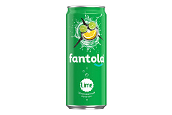 Напиток газированный Fantola Lime ж/б 330 мл