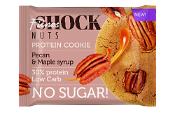 Печенье протеиновое FitnesShock Nuts пекан и кленовый сироп 40 г