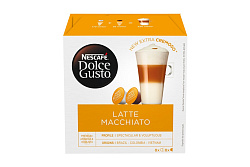 Кофе в капсулах для кофемашин Nescafe Dolce Gusto Латте Макиато 16 шт/уп