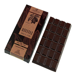 Шоколад горький 100% какао Премиум | 100 г | Гагаринские мануфактуры. Основа здоровья Уфа. Доставка продуктов.