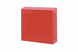 Салфетки бумажные Gratias красные 2-слойные 33 см 25 л