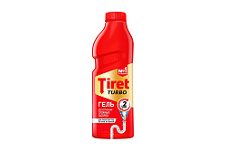 Средство для прочистки труб от засоров Tiret Turbo 1 л