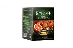 Чай черный Greenfield Sicilian Citrus пирамидки 20х1,8 г