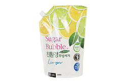 Средство для мытья посуды Sugar Bubble экологичное лимон 1,190 л