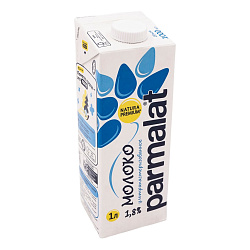 Молоко 1,8% ультрапастеризованное 1 л Parmalat