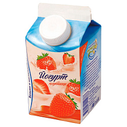 Йогурт Молочный Фермер клубника 2.5%