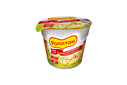 Пюре картофельное Роллтон с мясным вкусом стакан 40 г