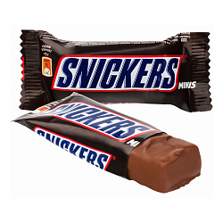 Шоколадный батончик Snickers Minis 180 г