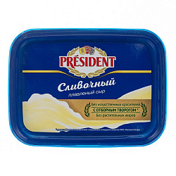 Плавленый сыр President Сливочный 45% 200 г