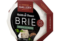 Сыр мягкий Cheese Gallery Бри Крэм а ля Трюф с трюфелем и белой плесенью 50% 110 г