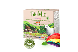 Стиральный порошок BioMio Bio-color экологичный без запаха 1,5 кг