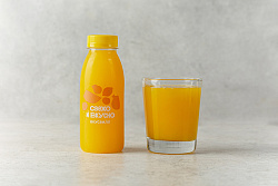 Сок апельсиновый свежевыжатый, 300 мл