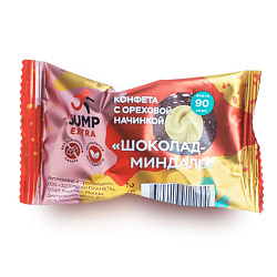 Конфета протеиновая Шоколад Миндаль Extra | 30 г | Jump. Основа здоровья Уфа. Доставка продуктов.